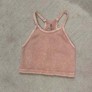 Free People Movement Happiness Runs Long Crop Tank